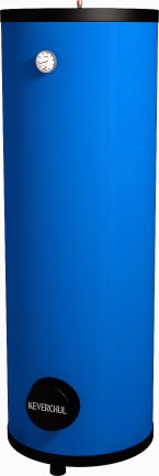 Бойлер косвенного нагрева с двумя теплообменниками БКНС-800, 4.0+2.0 кв.м нерж. сталь с технолюком - Kevechul